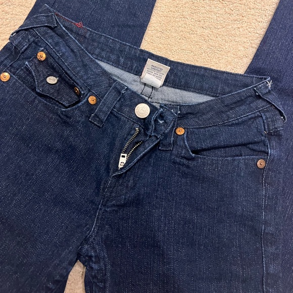 True religion dark wash jeans - Picture 5 of 8